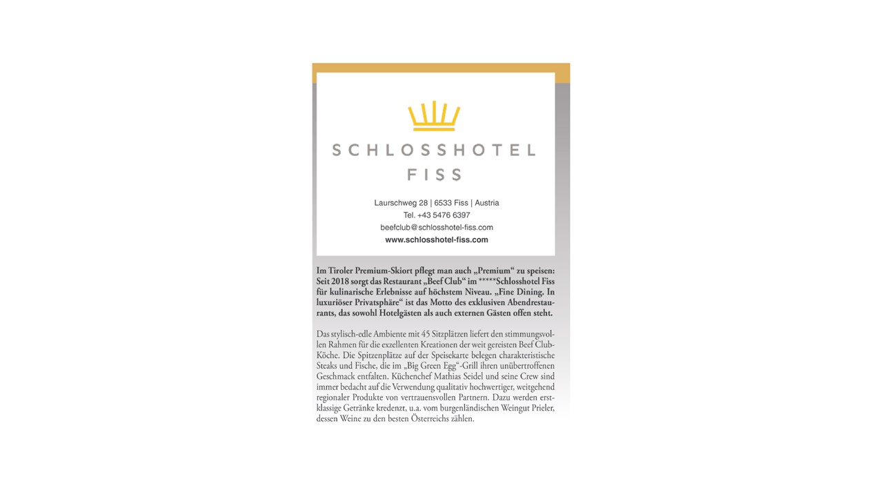 Schlosshotel FISS