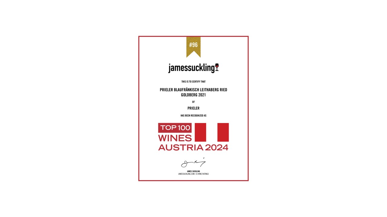James Suckling – Top 100 Wine of the Year