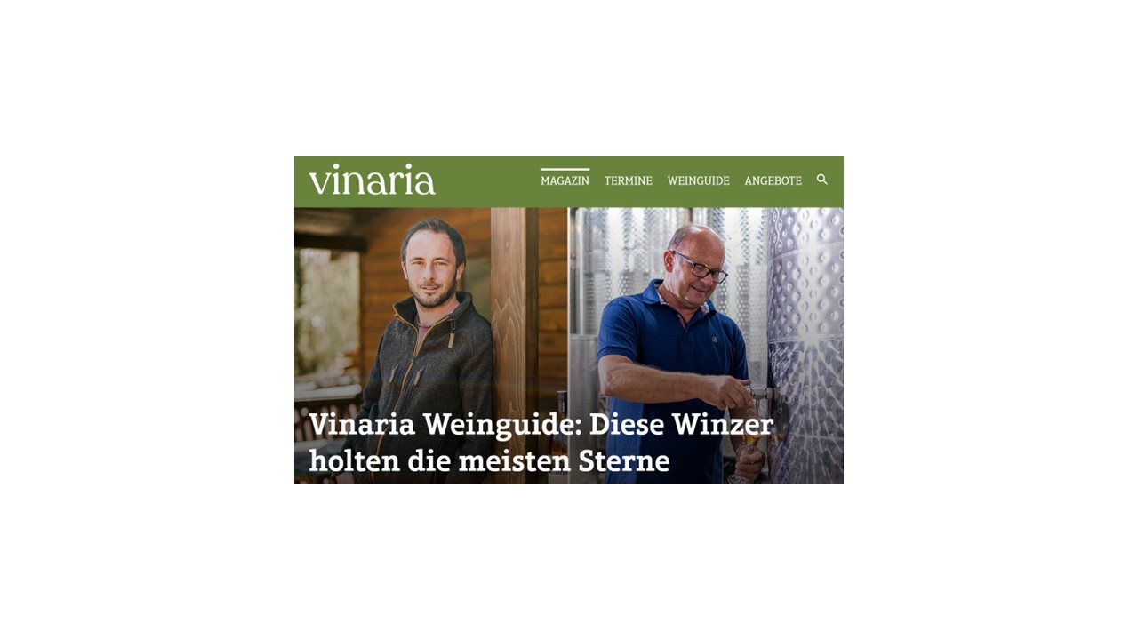 VINARIA –  4 x 5 Sterne